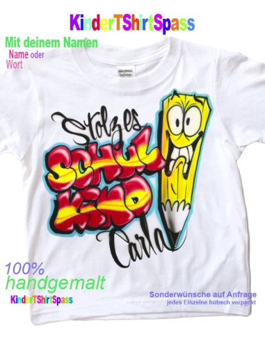 Mutter Kind T Shirt Mit Namen Cooler Graffiti Style